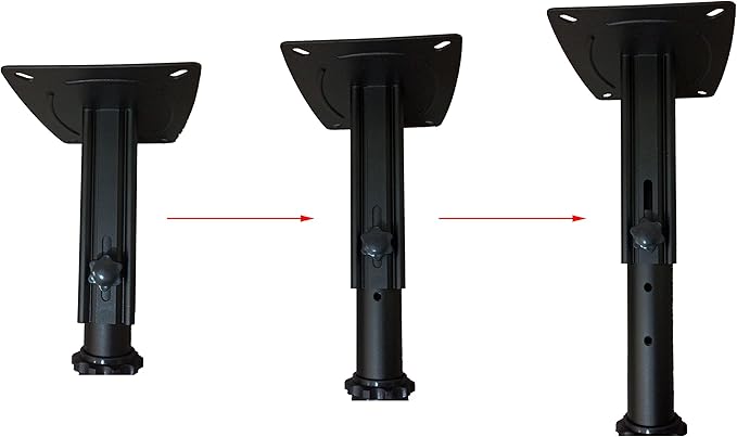 STR-MOUNTMB Silver Ticket Products LCD/DLP Low Profile Universal Projector Mount (7.5" to 12" Adjustable)