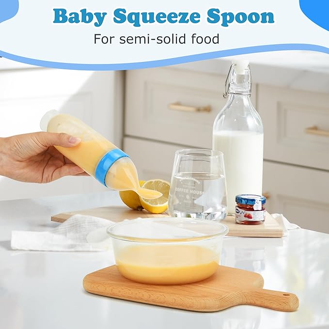 Food Feeder Baby Fruit Feeder Baby Breastmilk Popsicle Molds-& Baby Fruit Feeder-WAJIAYON Silicone Baby Food Freezer Tray,Baby Food Pacifier Feeder and Teether Easter Bunny Gifts for Boys and Girls