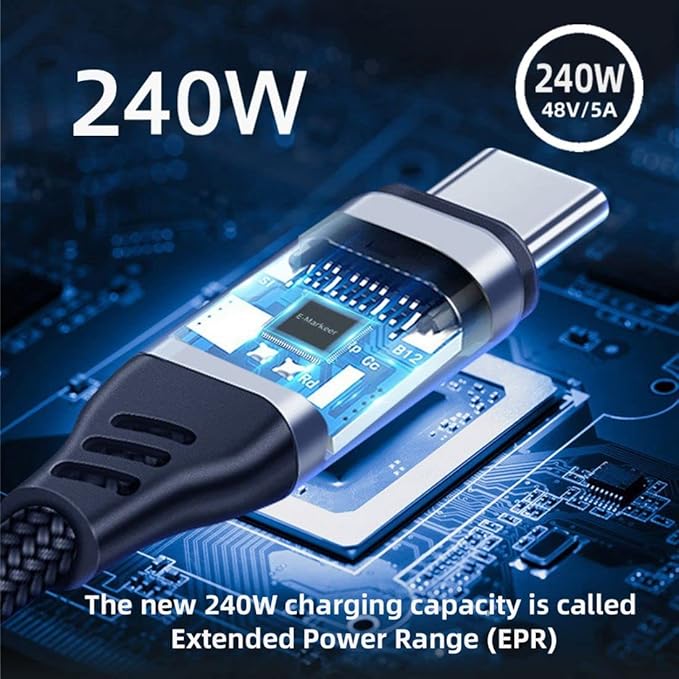 chenyang USB C Connector,USB4 Type C Male to Female 240W Power 40Gbps Data 8K Video Adapter Low Profile Angled for NS Phone Laptop