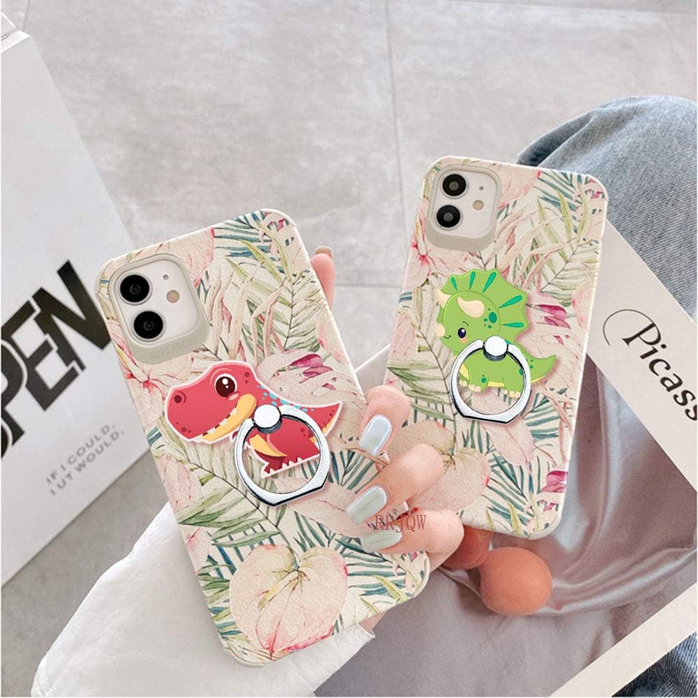 Phone Ring Holder Stand - 360 Rotation Finger Grip for Cellphones, 3 Pack Dinosaur Design