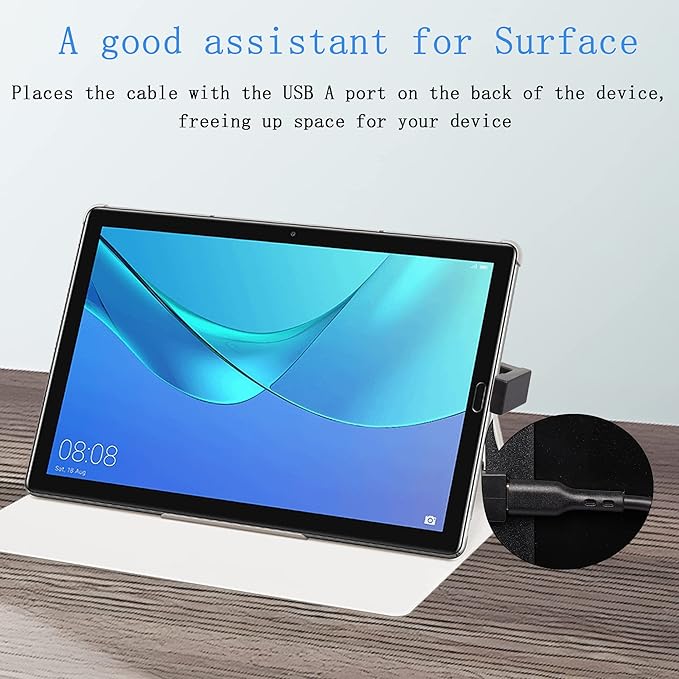QIANRENON U-Shape USB 3.1 to USB C Adapter 180 Degree USB A3.1 Male to Type C Female Coupler Connector 10Gbps Support Data Transfer OTG 2Pcs