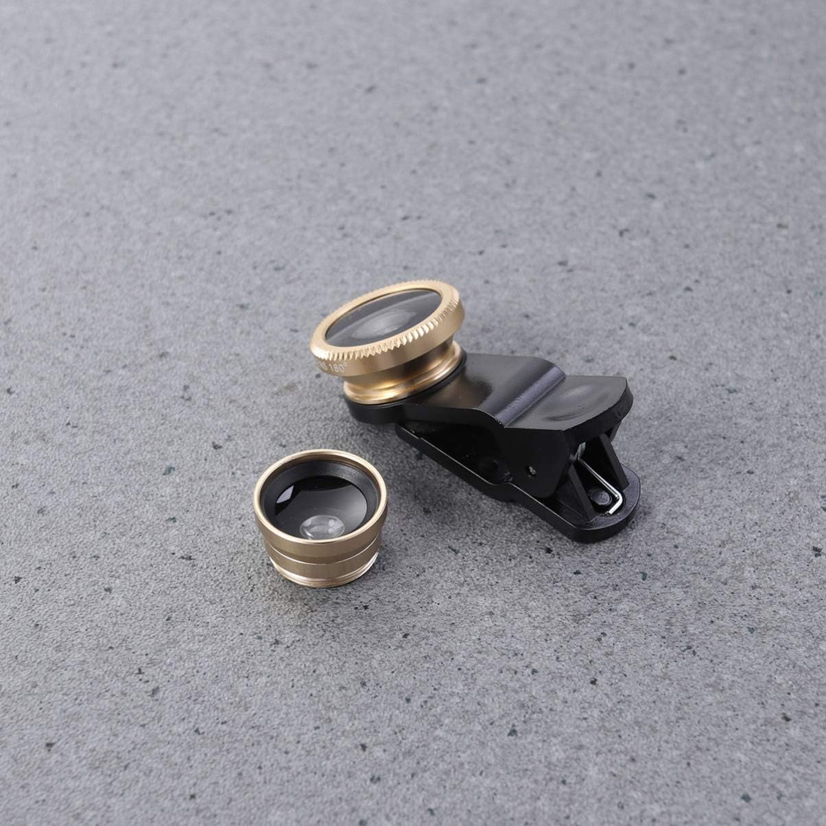 Portable Fish Kit and Mobile Accessories Macro On Camera, Universal Clip-on Lens for Phones, Wide Lens for Smartphones