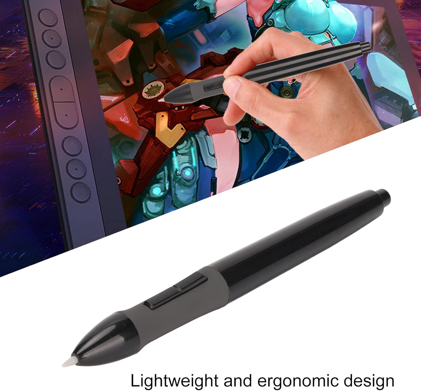 Pressure Sensitive Stylus, 8192 Level Sensitive Pen for Huion GT-191 GT-221 PRO GT-156HD V2 GT-220 V2