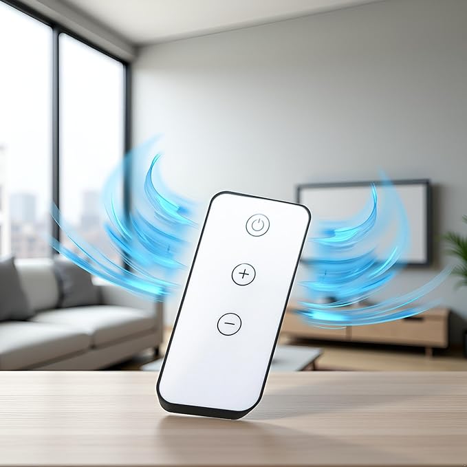 Fan Remote Control Compatible with Windmill Smart Air Circulator and Smart Fan, Replacement Remote Only