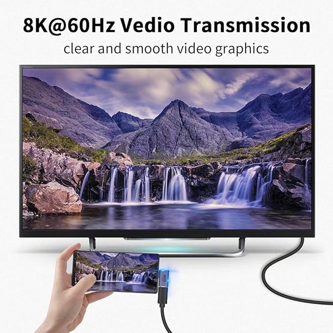 USB C Angle Adapter 40Gbps [2 Pack] 90 Degree Type C Angled Male to Female Adapter, 8k at 60hz USB 3.1 Right Angle Extension for Laptop, Tablet, VR, Camera, Smartphone (Left/Right)