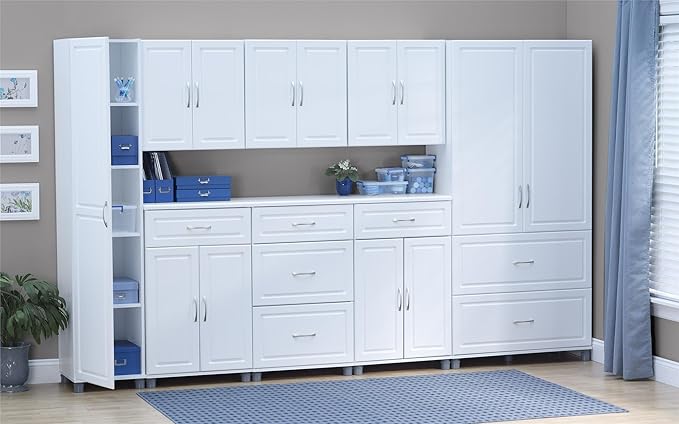 SystemBuild Evolution Kendall 54" Wall Cabinet in White