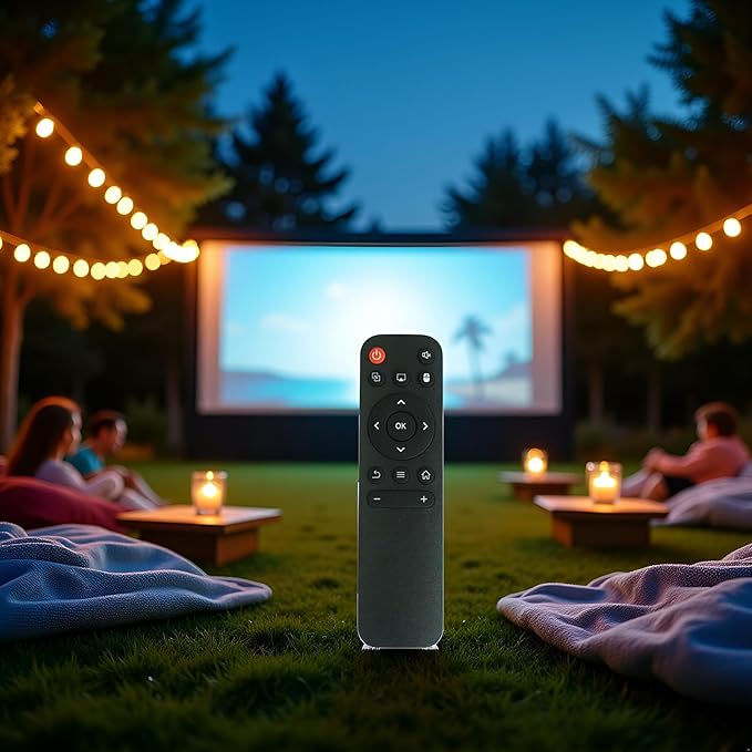 Mini Projector Remote Replacement H1 P61 HY300 Remote Control (BL128-RC)