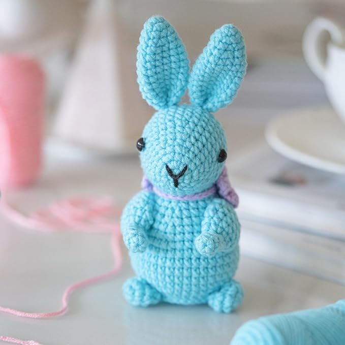 Wizardi Amigurumi DIY Crochet Kit - Rabbits F07N8-M172