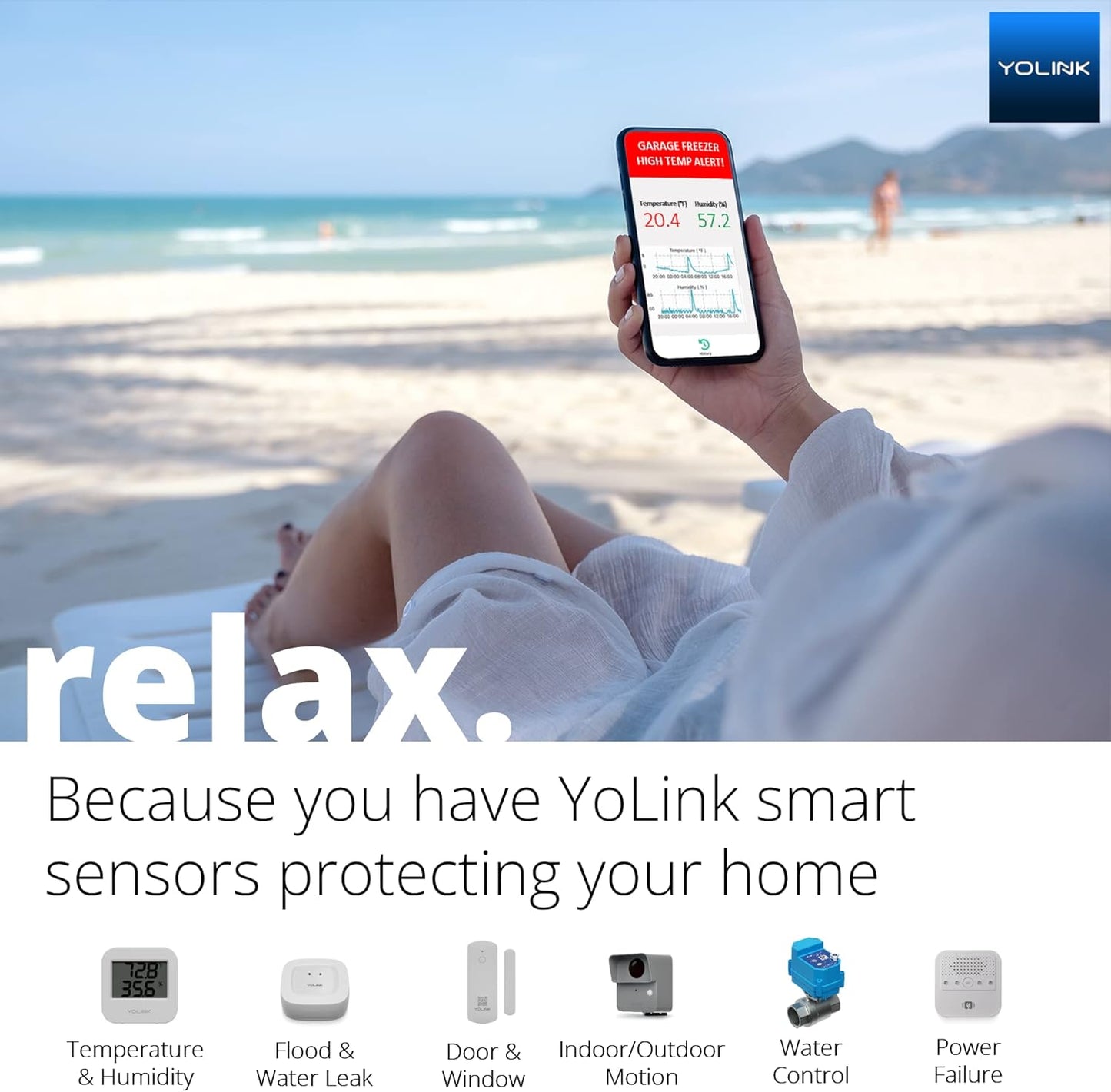 YoLink SpeakerHub, Smart Home Speaker Hub, Plays Tones/Alarms, Text-to-Speech Custom Messages, Voice Announcements,