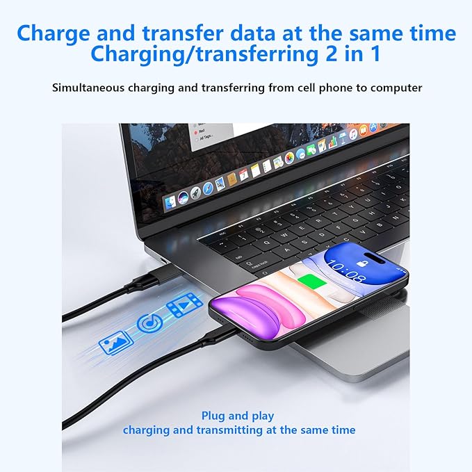 10 Pack USB C to USB3.0 Adapter, Type C Male to USB Female Adapter for Smartphone, PC, Laptop, Tablet, Keyboard