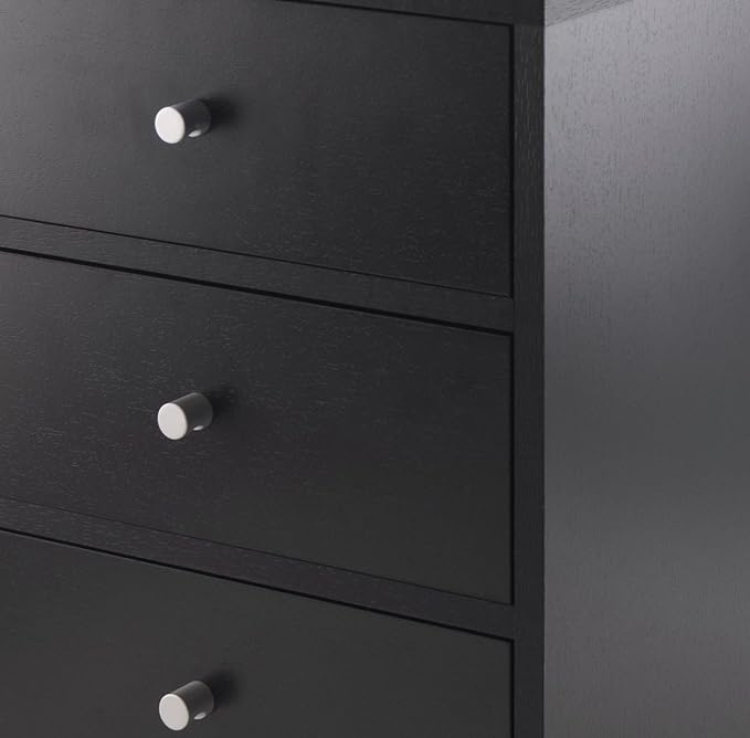 Winsome Daniel Accent Table, 15.75"W x 16.61"D x 22"H, Black