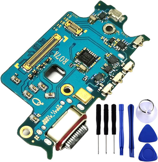 Galaxy S22 5G USB Charging Port Flex Cable Replacement S901U, Type C Charger Dock Board Connector for Samsung Galaxy S22