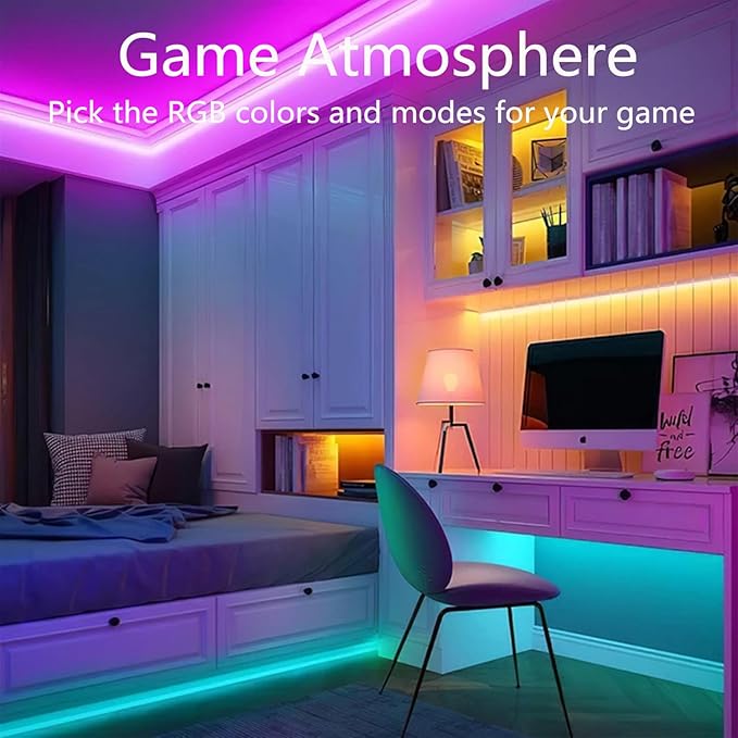 20Ft Neon Rope Lights,Flexible Led Rope Lights Control with App/Remote,Multiple Modes Rope Lights,IP67 Outdoor Waterproof,Music Sync Light Strip for Bedroom