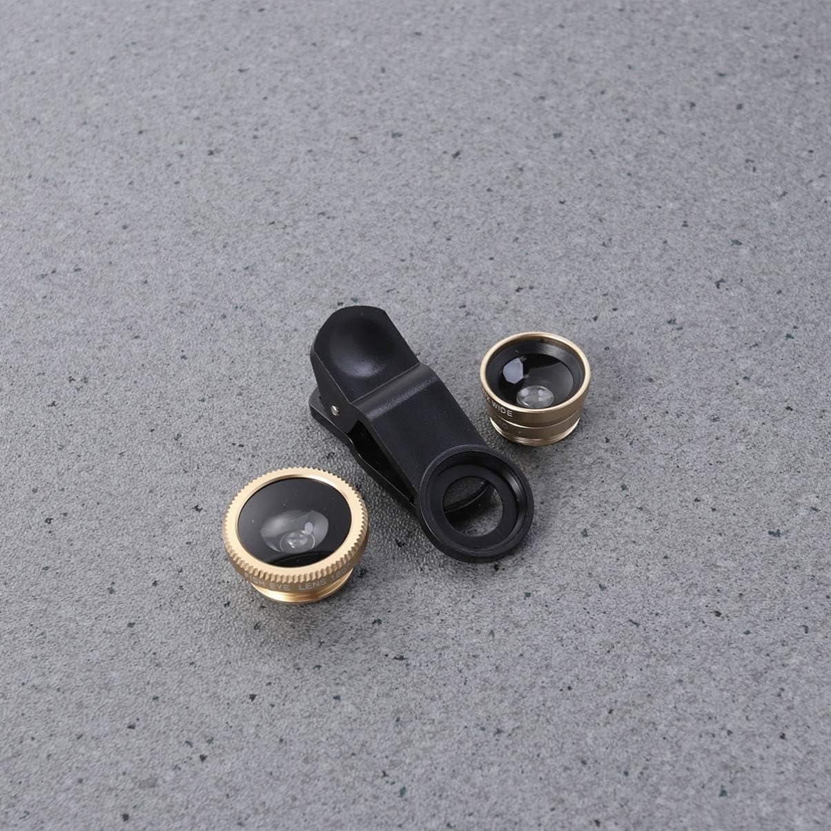 Portable Fish Kit and Mobile Accessories Macro On Camera, Universal Clip-on Lens for Phones, Wide Lens for Smartphones