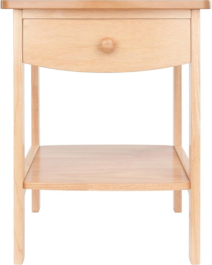 Winsome 82218 Wood Claire Accent Table, Natural 18 inches