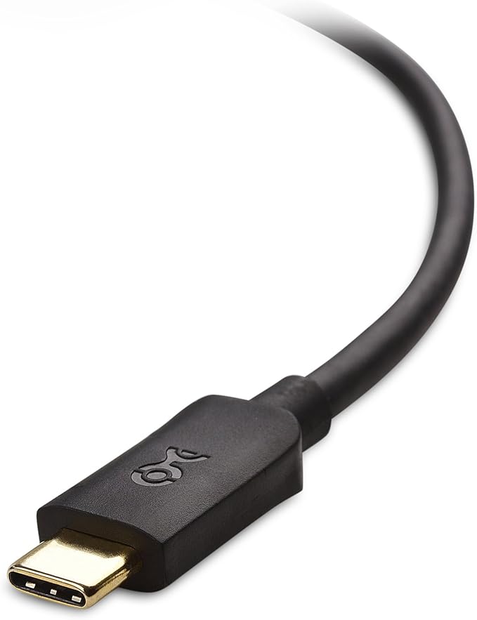 Cable Matters USB C to DVI Adapter (USB-C to DVI Adapter) in Black - Thunderbolt 4 / USB4 / Thunderbolt 3 Port Compatible with MacBook Pro, Dell XPS 13, 15, HP Spectre x360, Surface Pro and More