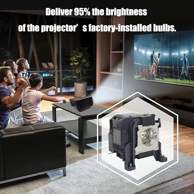 ELPLP89 / V13H010L89 Replacement Projector Lamp with Housing for Epson PowerLite Home Cinema 4000/5040UB/5050UB/5050UBE /4010,Pro Cinema 6040UB/4040/4050/6050UB – Home Cinema & Business Projector Bulb