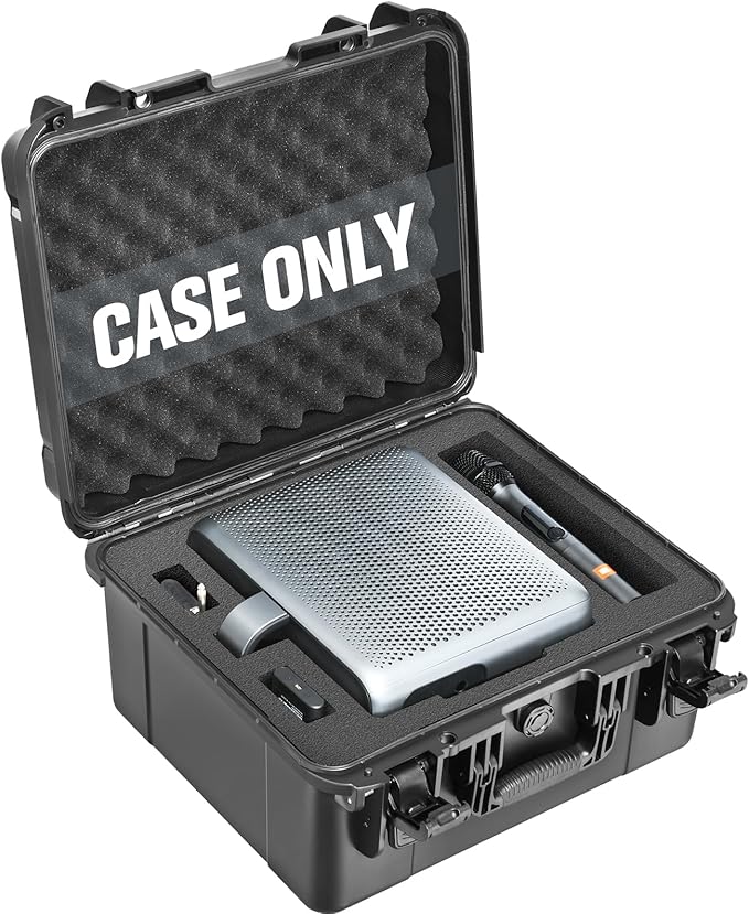 Hard Case for Anker Nebula Laser 4K - Waterproof Portable Projector Hard Shell Case: All-in-One Travel Carrying Box for Anker Nebula Cosmos Laser 4K & 4K SE | Charging Cable: for Home Theater & Travel