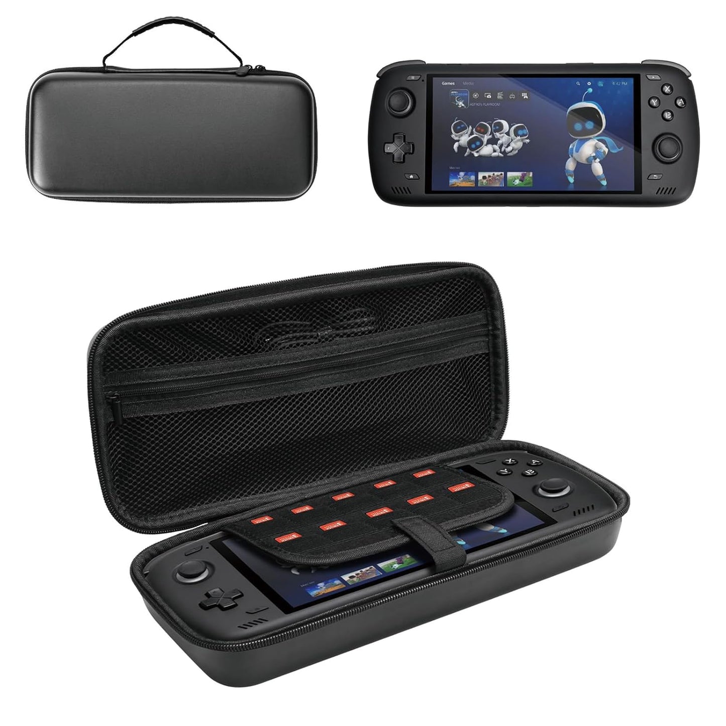 YipuVR Hard Carrying Case for Ayn Odin 2, Waterproof Storage Bag for Handheld Game Consoles, EVA Travel Case