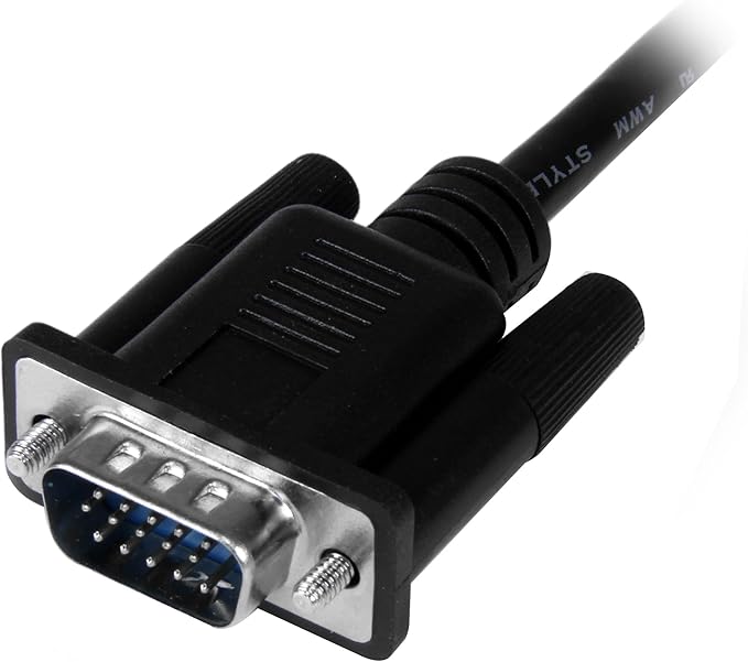 StarTech.com VGA to HDMI Adapter with USB Audio - VGA to HDMI Converter for Your Laptop / PC to HDTV - AV to HDMI Connector (VGA2HDU), Black