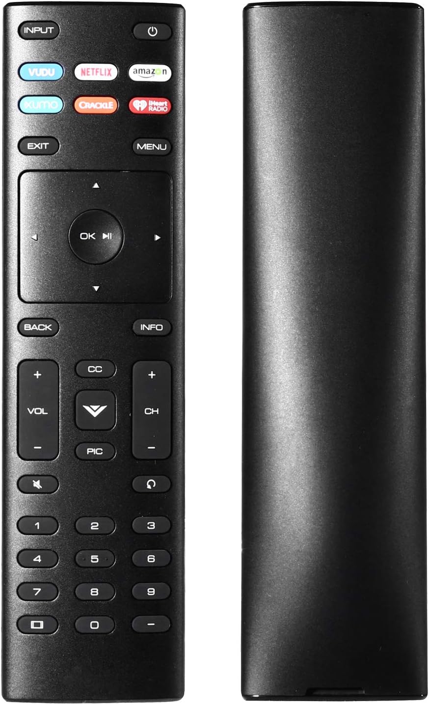 XRT136 Universal Replacement Remote Control for All Vizio Smart TVs, Compatible with D-Series M-Series P-Series V-Series