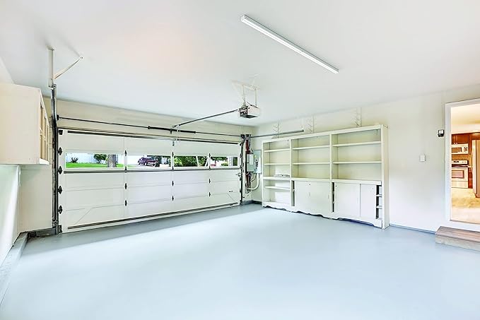 Lithonia Lighting MNSL L96 2LL MVOLT 40K 80CRI White LED Strip Light, Ceiling Lighting Fixture for Residential and Commercial Use, 120V-277V, 8-Foot, 2-Light, 4000K Cool White