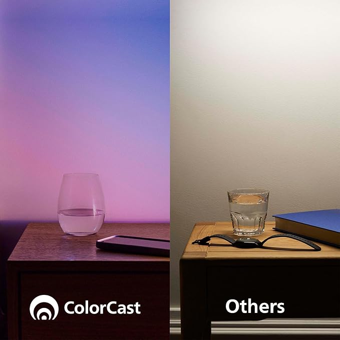 Philips Hue Indoor 33 Ft Smart LED Solo lightstrip Base Kit - Control with Hue App - Compatible with Alexa, Google Assistant and Apple HomeKit (Pack of 4)