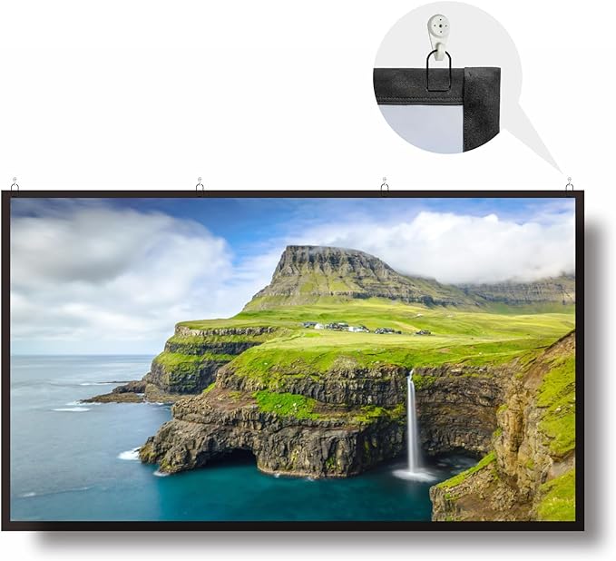 Upgraded Hanging Accessories Backup Set for Yandood Foldable Projection Screen