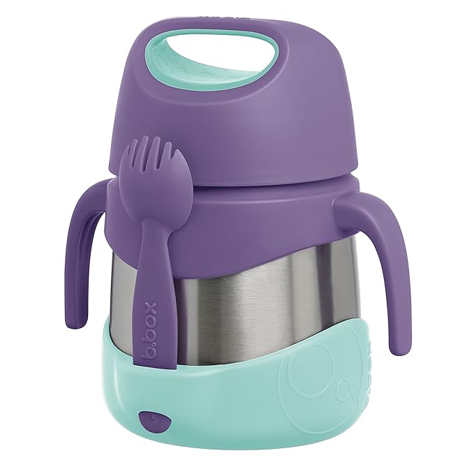 B.box Lilac Pop Insulated Food Jar, 1 EA