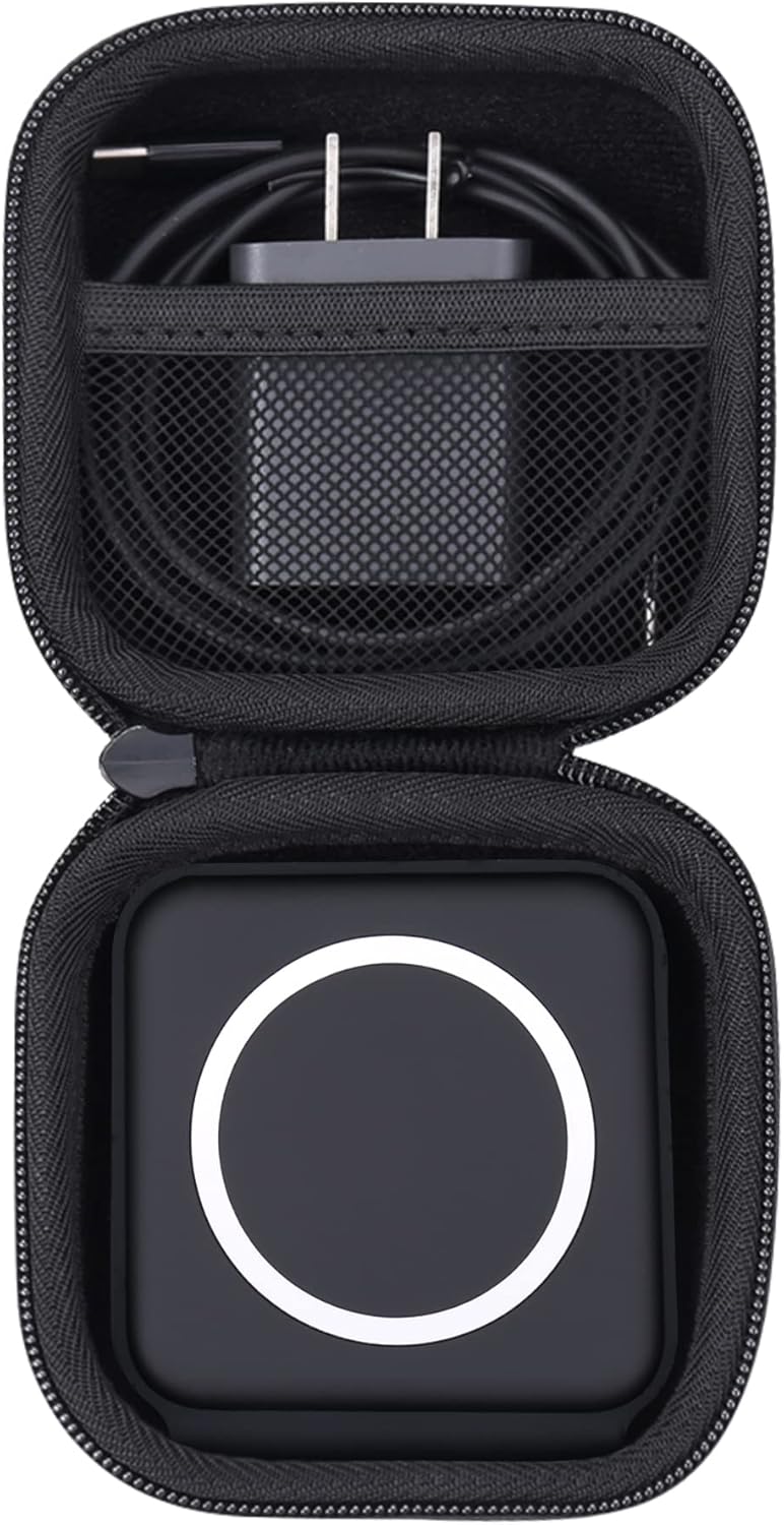 Khanka Hard Travel Case Replacement for Iseyyox/RTOPS/Hicober/UCOMX Nano 3 in 1 Wireless Charger, Magnetic Foldable