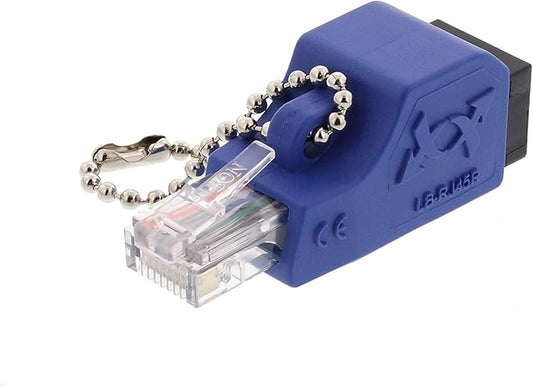 Networx Console Rollover Adapter - RJ45 Serial Management Tool - Connects Laptop to Network Switch Console Ports - Yost Serial Standard