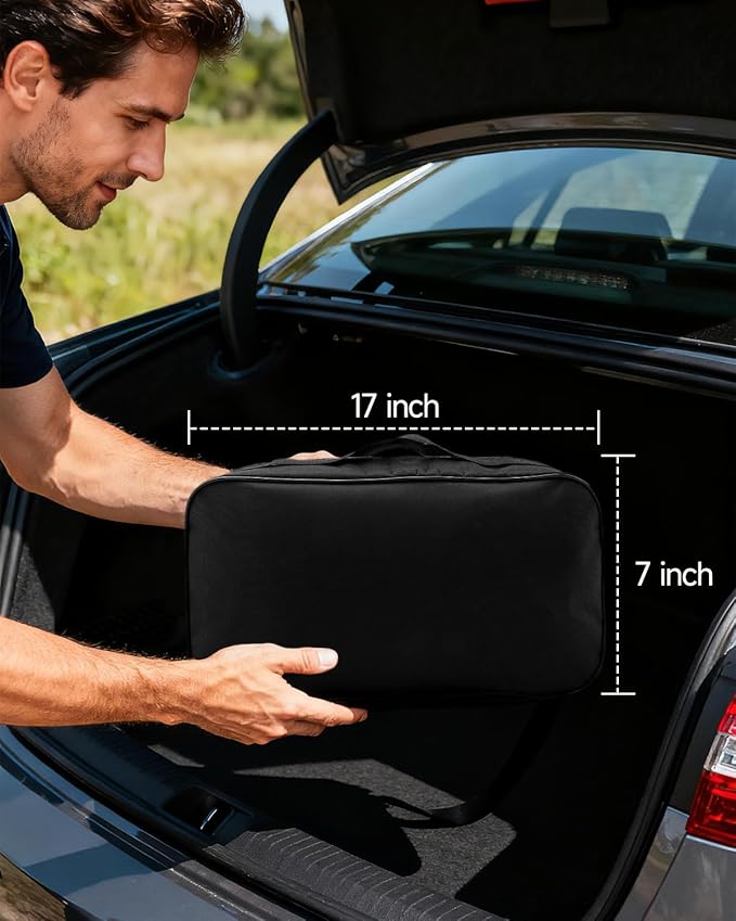 120 inch Outdoor Projector Screen with Stand, 16:9 Foldable Anti-Crease with Carrying Bag, Movie Portable Projector Screen for Outdoor Indoor Home Theater, Office, Classroom, Party, Games