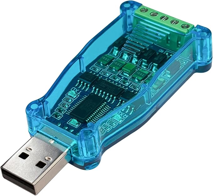 DSD TECH SH-U11 USB to RS485 RS422 Converter with FTDI FT232R Chip Work for Modbus
