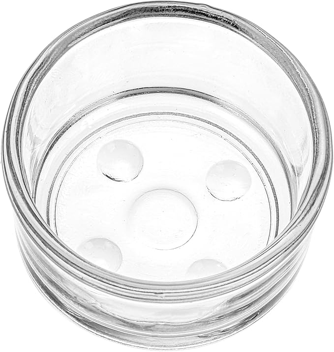 ZEAYEA Set of 36 Glass Tealight Candle Holder, Small Clear Votive Candle Holders for Weddings, Parties, Table Centerpieces, Dinner, Home Decoration, Candle Mould