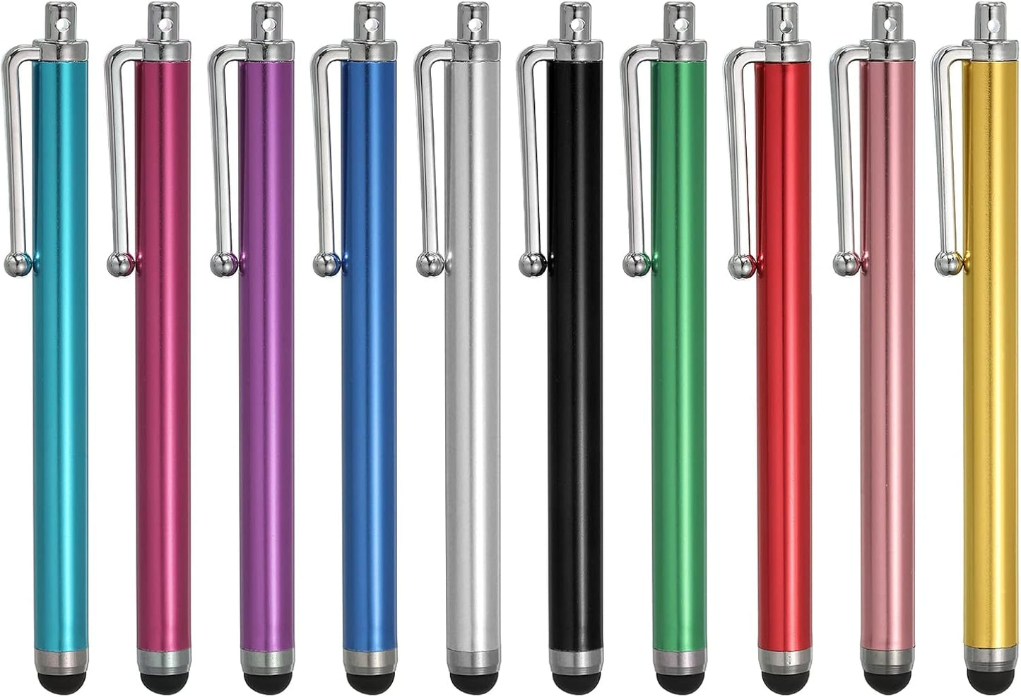 MECCANIXITY 10pcs Universal Capacitive Stylus Pencil, High Sensitivity Precision for Phone Tablet All Touch Screen