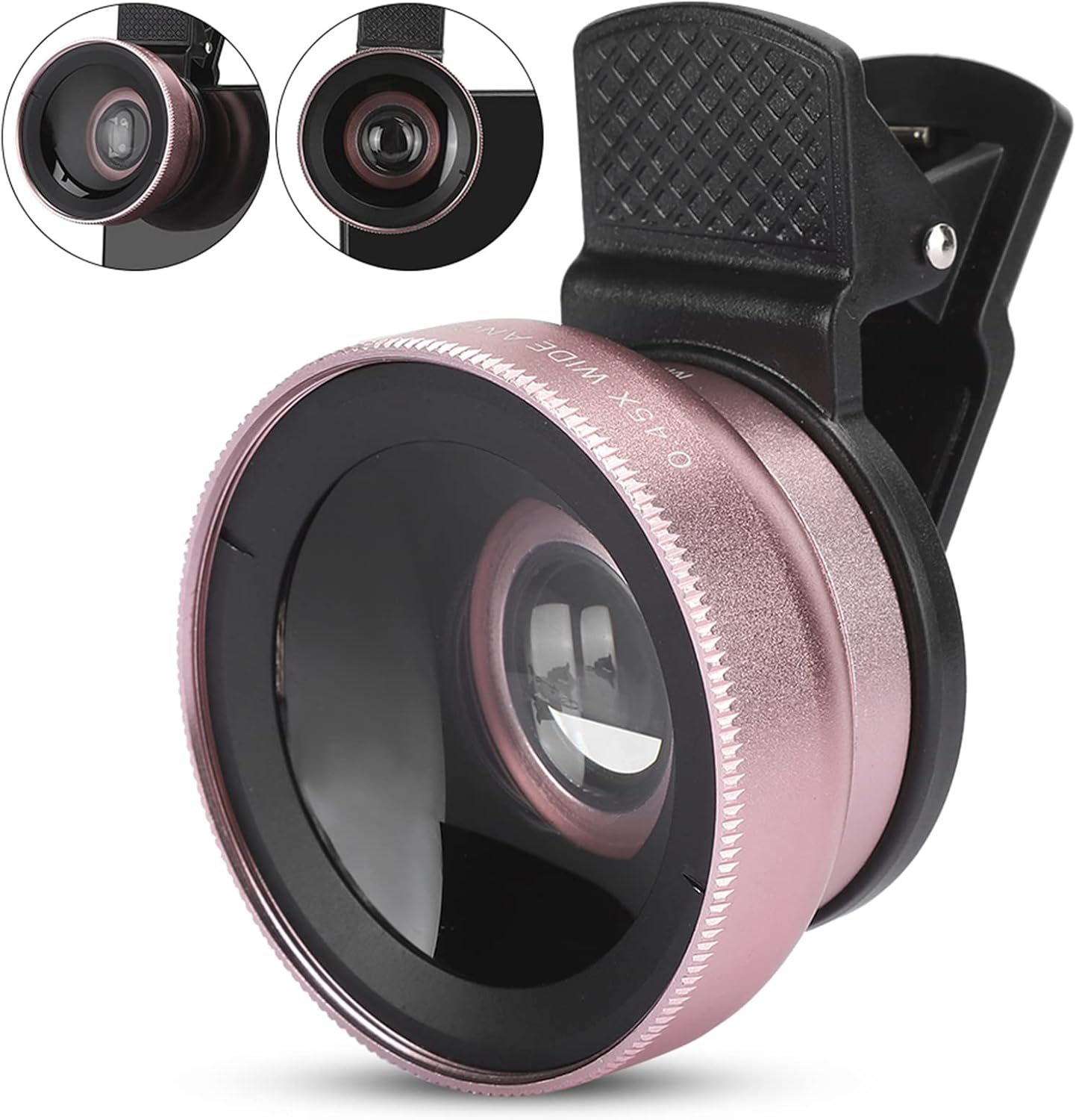 Macro and Wide Angle Lens, 2 in 1 Pro Lens Kit for Beautiful Landscapes