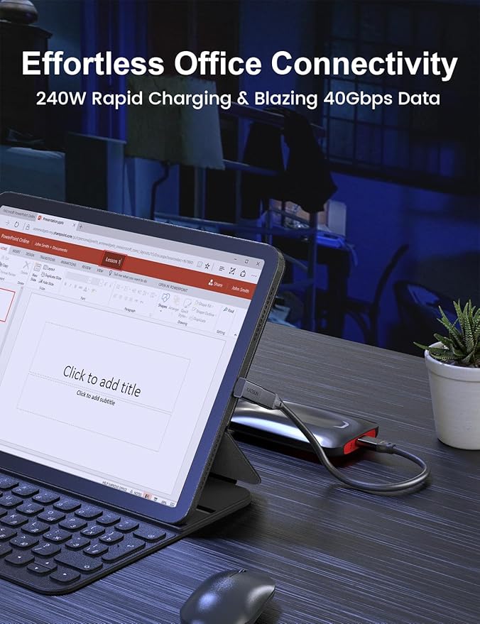 XAOSUN 90 Degree USB C to C Adapter Mixed Pack (240W 40Gbp 8K),Right Angle USB C Male to USB C Female Adapter, USB4 Type C Power Data Extender for rog Ally, steam Deck, Dock, iPhone 15 pro max Plus