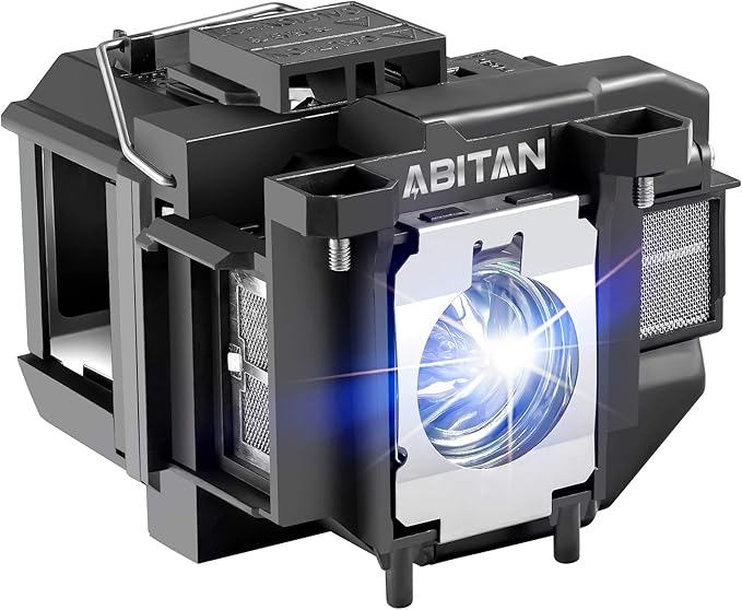ABITAN for ELPLP67 V13H010L67 Epson EX5210 EX7210 EX3210 EX3212 VS210 VS220 X12 W12 S12 PowerLite Home Cinema 500 707 710HD 750HD Replacement Projector Lamp with Housing Economical.