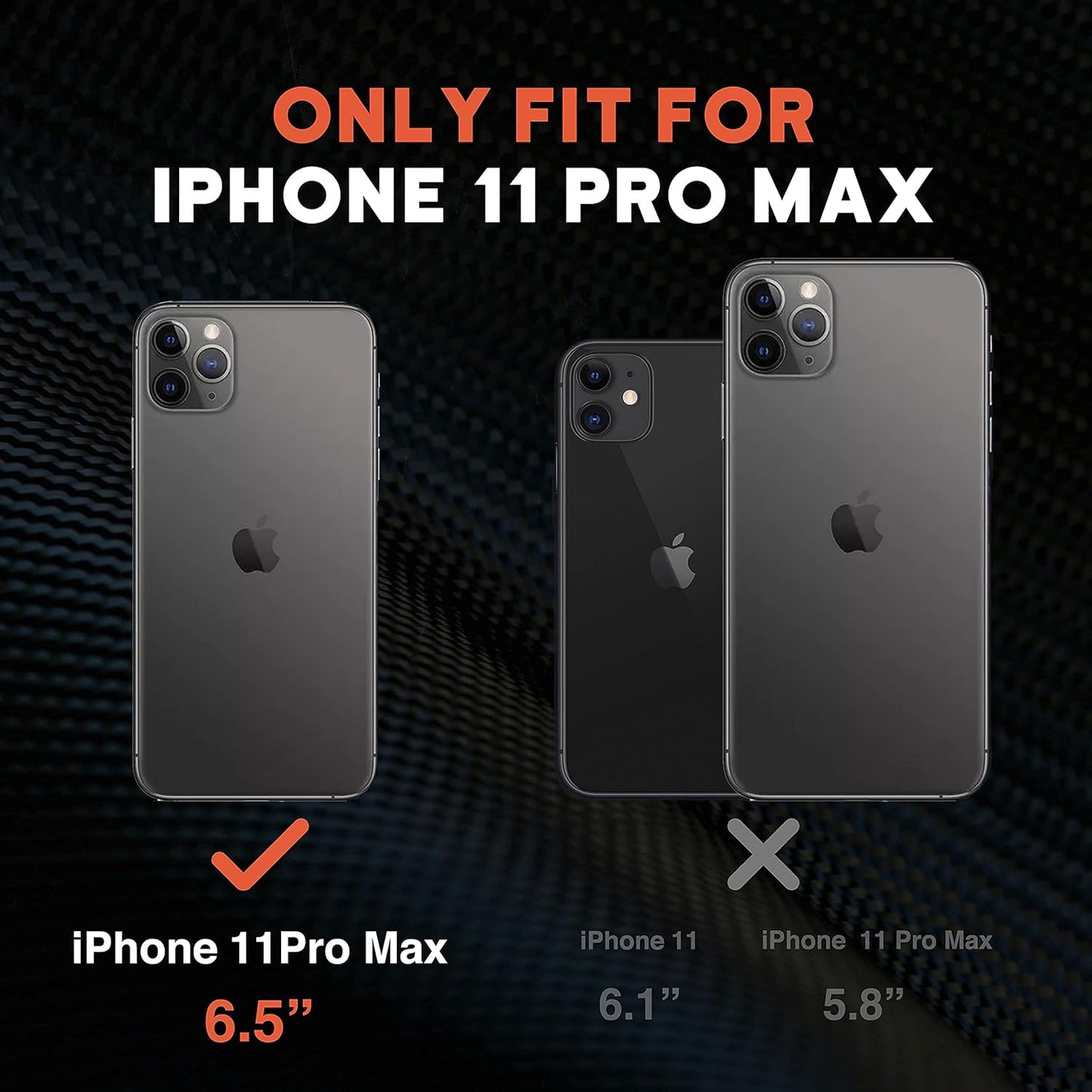 NTG 1st Generation Designed for iPhone 11 Pro Max Case - Heavy-Duty Slim Shockproof Protective Case (Green)