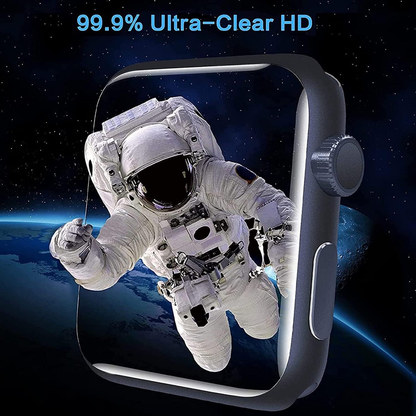 ZURURU H98 Fitness Health Tracker Screen Protector, Full Coverage TPU Clear Film [6 Pack] for 1.47” AMOLED Display