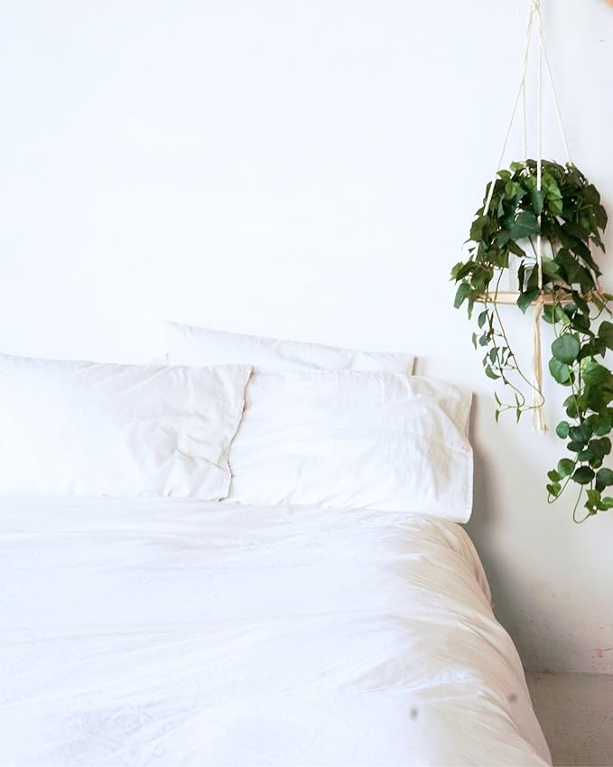 Retrograde 32" Realistic Fake Pothos Ivy Plant Silk Artificial Plant for Aesthetic Home Decor Indoor (Dark Green)