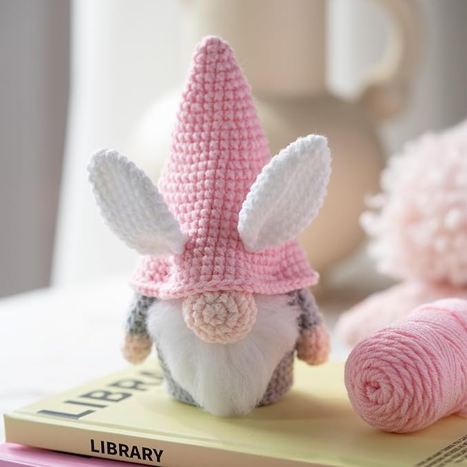 Wizardi Amigurumi DIY Crochet Kit - Gnomes F07N8-M174