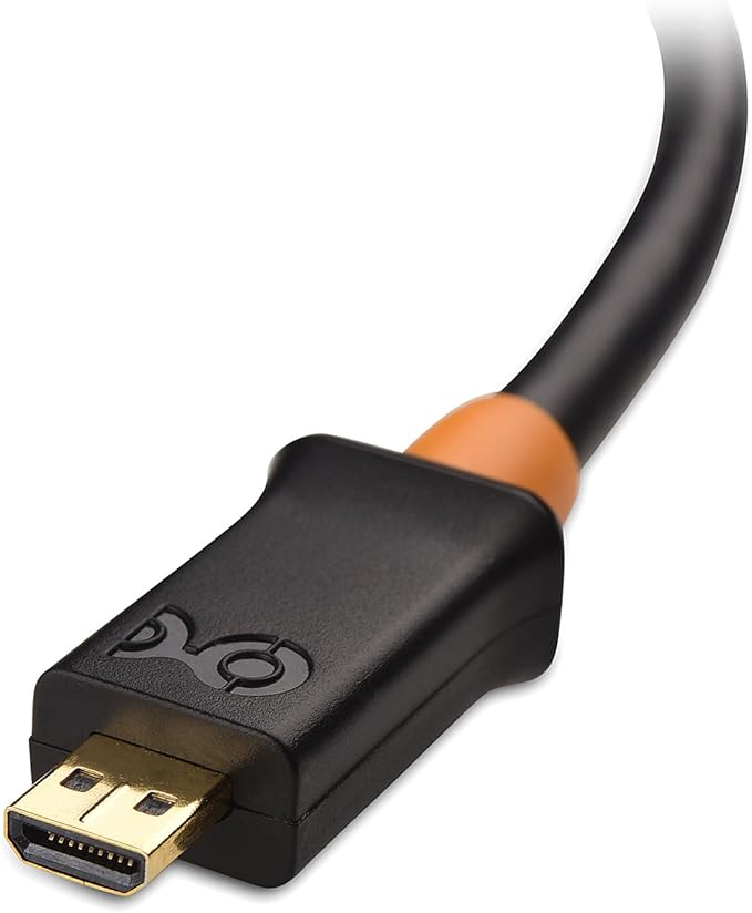 Cable Matters Micro HDMI to VGA Adapter (Micro HDMI to VGA Converter) in Black