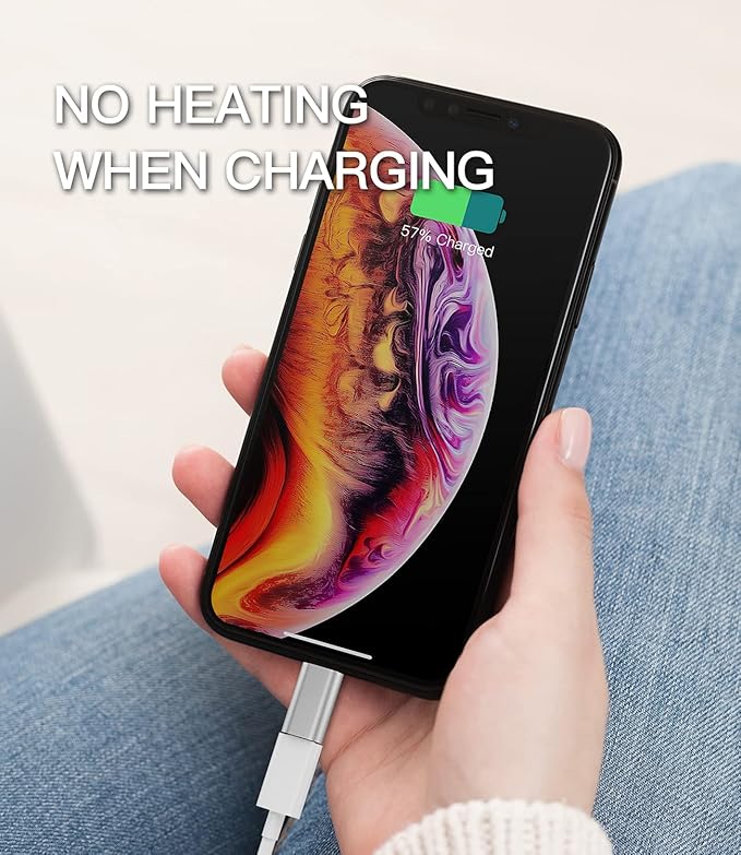 Micro USB to Lightning Adapter（3 Pack）Fast Charging Data Transmission Converter Micro USB Female Cable to Lightning Male Connector Compatible for Iphone 13 12 11 Pro Max Mini Xr Xs X 8 7 6 Ipad