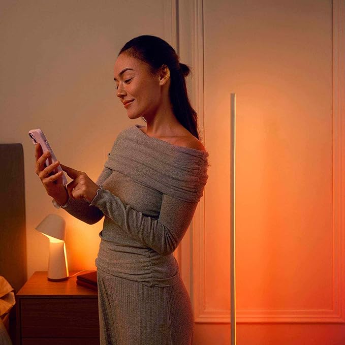 Philips Hue Indoor 33 Ft Smart LED Solo lightstrip Base Kit - Control with Hue App - Compatible with Alexa, Google Assistant and Apple HomeKit (Pack of 4)