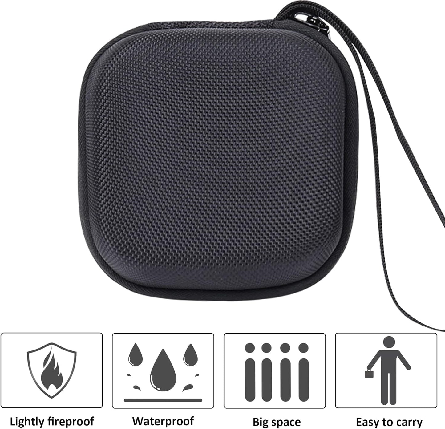 Khanka Hard Travel Case Replacement for Iseyyox/RTOPS/Hicober/UCOMX Nano 3 in 1 Wireless Charger, Magnetic Foldable