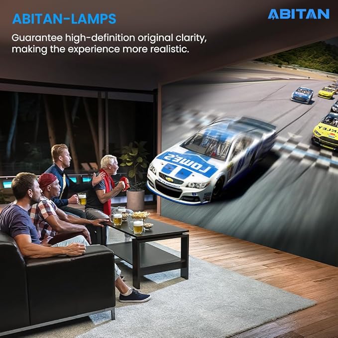 ABITAN BL-FP190D/BL-FP190E/SP.73701GC01 for Optoma GT1080 GT1080e HD141X HD26 GT1070X EH200ST DW345 Replacement Projector Lamp with Housing.