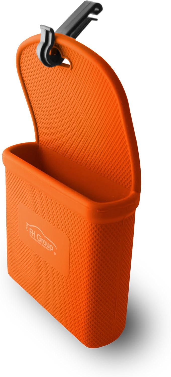 FH Group FH3022ORANGE Orange Silicone Car Vent Mounted Phone Holder for Smartphones (iPhone Plus, Galaxy Note)