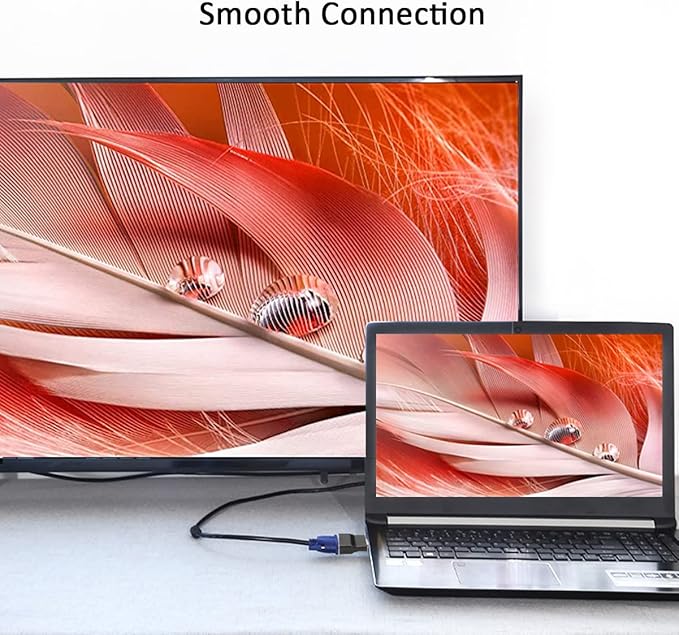 HDMI to VGA 10-Pack, HDMI to SVGA Adapter Converter 1080P Male to Female Cord for Computer, Desktop, Laptop, PC, Monitor, Projector, HDTV and More