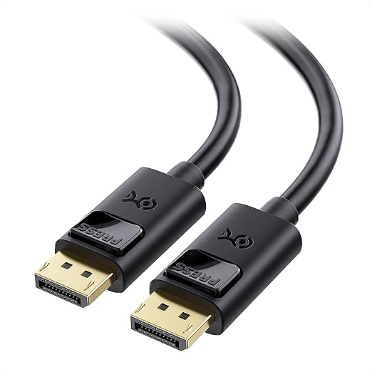 Cable Matters 4K DisplayPort to DisplayPort Cable - 15ft, Supports up to 4K@60Hz, 2K@144Hz, Male to Male Computer Monitor Cable, DP Cord, Black